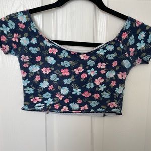 Floral Crop Top